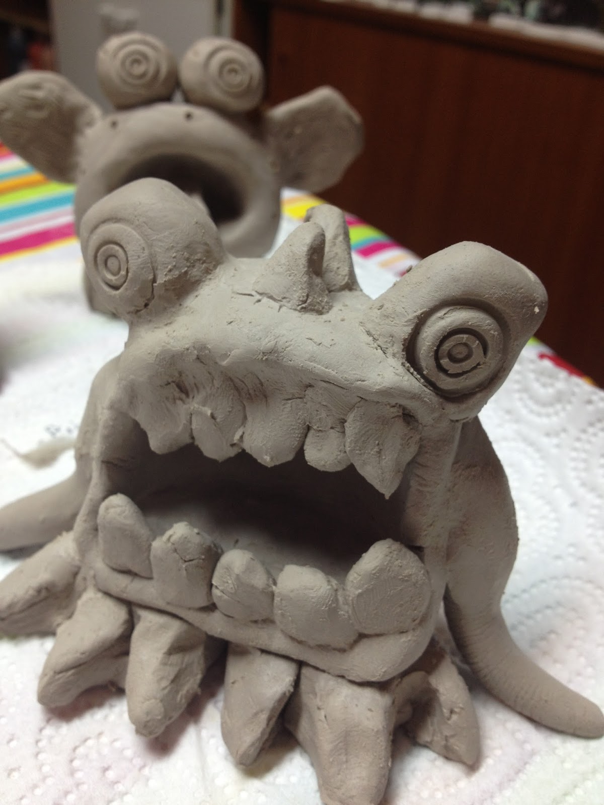 Artfully Me Clay Big Mouth Art